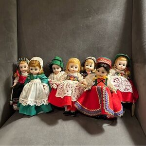 Vintage 1960s Madame Alexander 8 inch dolls